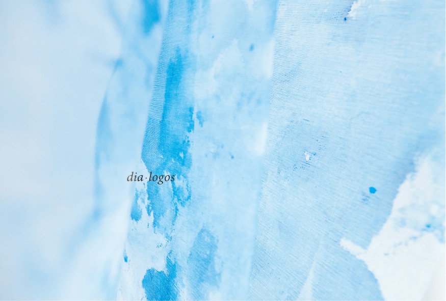 美術家ごとうなみ個展「dia・logos」のDM
